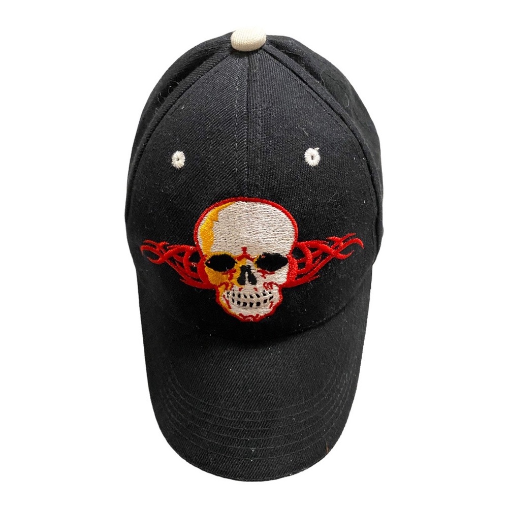 Arylic Wool Biker Skull Cap